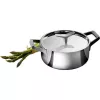 Panela Electrolux E9KLSA11 com tampa, 3 L, redonda, cromada