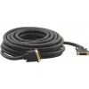 Cabo DVI-D Single Link série Kramer C-DM/DM/XL, ficha DVI-D para ficha DVI-D, 10,6 m, preto, parafusos serrilhados (94-0111035)