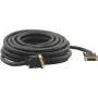 Cabo DVI-D Single Link série Kramer C-DM/DM/XL, ficha DVI-D para ficha DVI-D, 10,6 m, preto, parafusos serrilhados (94-0111035)