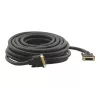 Cabo DVI-D Single Link série Kramer C-DM/DM/XL, ficha DVI-D para ficha DVI-D, 10,6 m, preto, parafusos serrilhados (94-0111035)