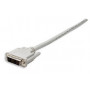 Cabo DVI-D Single Link Digitus, ficha DVI-D 18+1 pinos para ficha DVI-D 18+1 pinos, 2 m, preto, aparafusável AK-320107-020-S