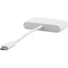 Adaptador multiporta USB-C Kramer ADC-U31C/M2 – 4K HDMI, USB-A, USB-C PD, 17 cm, branco 99-97210004