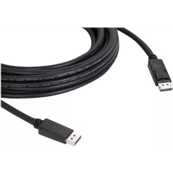 Cabo DisplayPort Kramer C-DP-50 15,2 m 4K preto com bloqueio 97-0617050