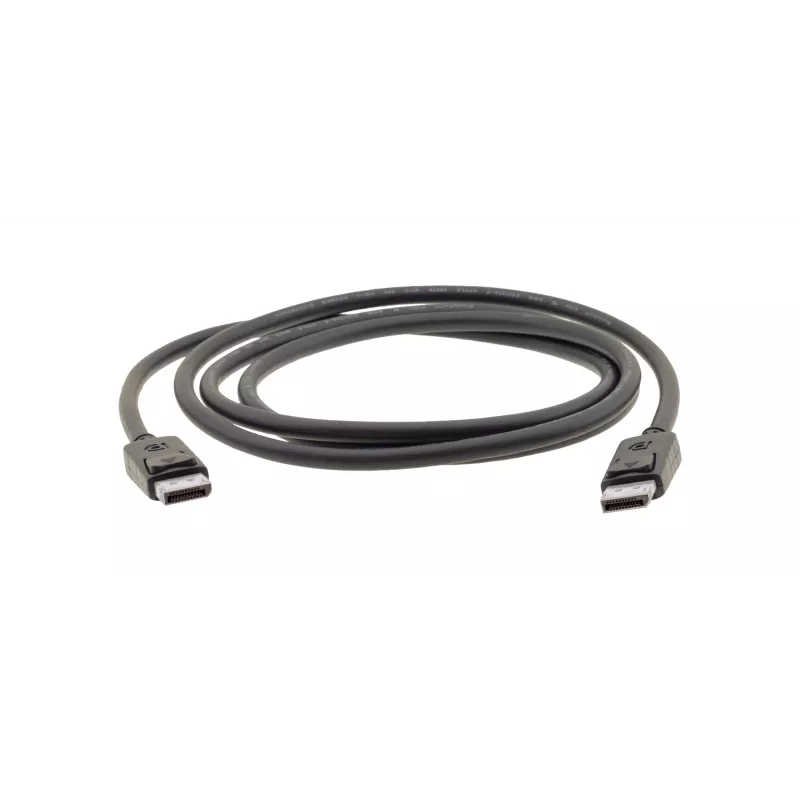 Cabo DisplayPort Kramer C-DP-50 15,2 m 4K preto com bloqueio 97-0617050