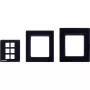 Conjunto de painel EU Kramer Electronics RC-206/RC-306 80/86 (B) – conjunto de moldura e painel frontal preto para versão EU do RC-206/RC-306 30-00020599
