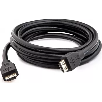 Kramer C-HMU-3 Cabo HDMI Ultra High Speed com Ethernet, 0,9 m, Fichas com Bloqueio, Preto, 8K 60 Hz 97-0102003