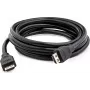 Kramer C-HMU-3 Cabo HDMI Ultra High Speed com Ethernet, 0,9 m, Fichas com Bloqueio, Preto, 8K 60 Hz 97-0102003