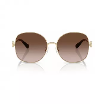 Tory Burch TY6112-334613 Óculos de Sol de Mulher Butterfly Dark Havana Castanho Degradê 56/16/140 mm