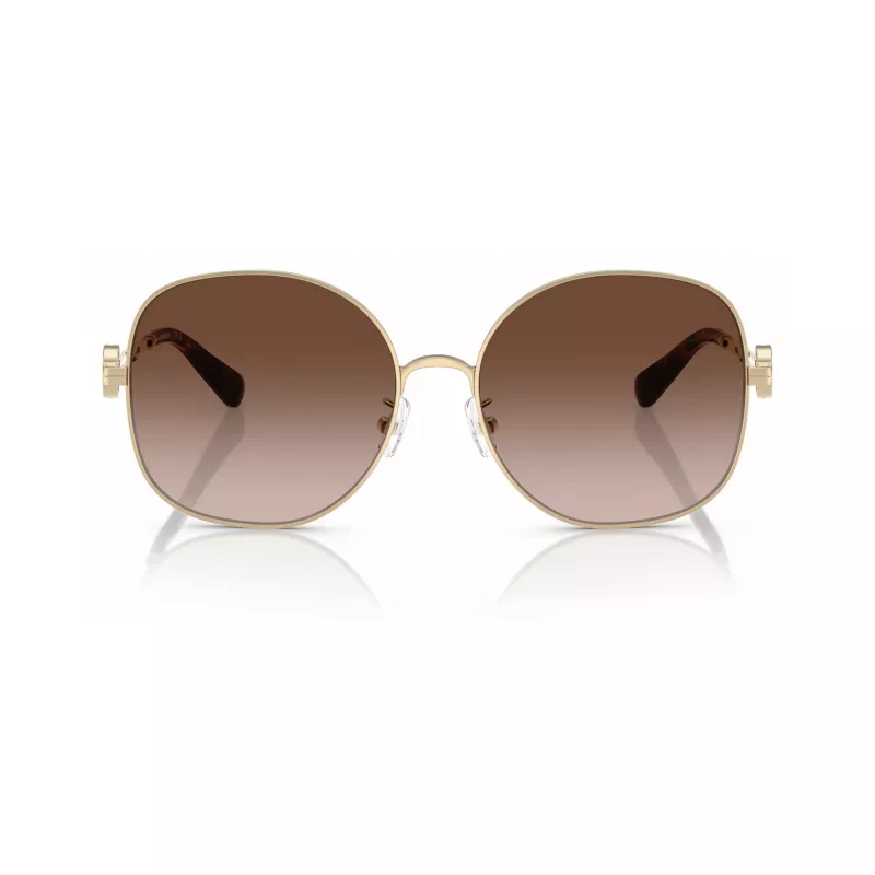 Tory Burch TY6112-334613 Óculos de Sol de Mulher Butterfly Dark Havana Castanho Degradê 56/16/140 mm