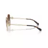 Tory Burch TY6112-334613 Óculos de Sol de Mulher Butterfly Dark Havana Castanho Degradê 56/16/140 mm