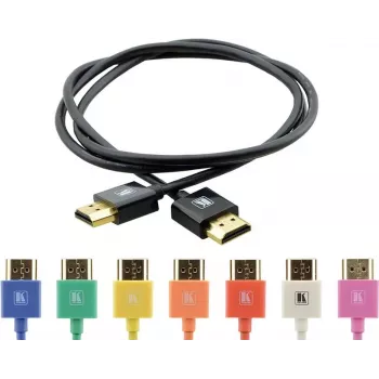 Kramer C-HM/HM/PICO/BK-5 Cabo HDMI High-Speed com Ethernet - 1,52 m, Preto 97-0132005
