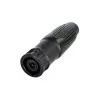 Neutrik NLT8MXX-BAG Ficha de Cabo speakON de 8 Polos, Preto