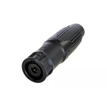 Neutrik NLT8MXX-BAG Ficha de Cabo speakON de 8 Polos, Preto
