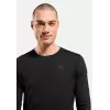 Odlo Merino 200 BL Top Crew Neck LS Camada Base - Preto - XXL
