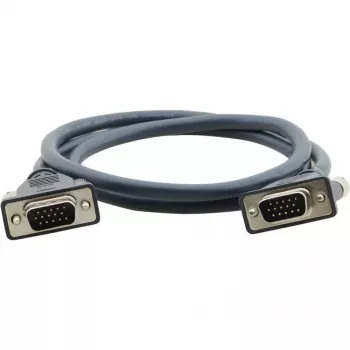 Kramer C-MGM/MGM-6 Cabo VGA, Ficha HD-15 para Ficha HD-15, 1,8 m, Moldado, Preto 92-7201006