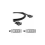 Cabo DVI-D Dual-Link Kramer C-DM/DM-6, 1,8 m, moldado, preto 94-0101006