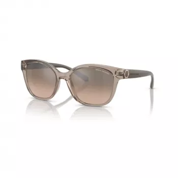 Óculos de sol de mulher Armani Exchange AX4127S, armação Havana, lentes castanhas degradê, 54/17/140 mm AX4127S82408Z