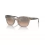Óculos de sol de mulher Armani Exchange AX4127S, armação Havana, lentes castanhas degradê, 54/17/140 mm AX4127S82408Z