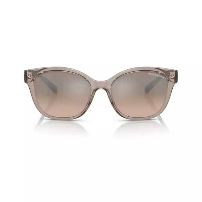 Óculos de sol de mulher Armani Exchange AX4127S, armação Havana, lentes castanhas degradê, 54/17/140 mm AX4127S82408Z