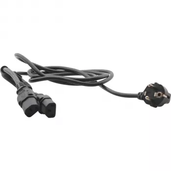 Cabo de alimentação Kramer C-ACY/EU - CEE 7/7 para IEC C13, 1,83 m, preto 91-000499