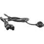Cabo de alimentação Kramer C-ACY/EU - CEE 7/7 para IEC C13, 1,83 m, preto 91-000499