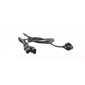 Cabo de alimentação Kramer C-ACY/EU - CEE 7/7 para IEC C13, 1,83 m, preto 91-000499