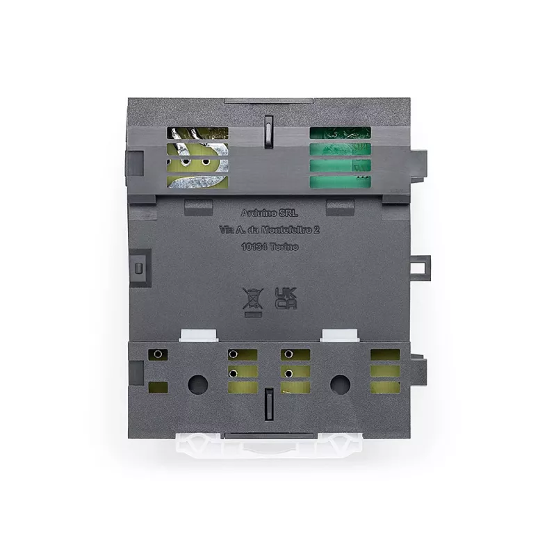 Módulo de expansão analógico Arduino Opta AFX00007 - 4 entradas analógicas configuráveis, 2 saídas analógicas, 12-24 VDC, calha DIN