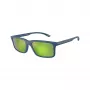 Óculos de sol de homem Armani Exchange AX4157SU83768 preto mate cinzento-escuro 57/19/145 mm