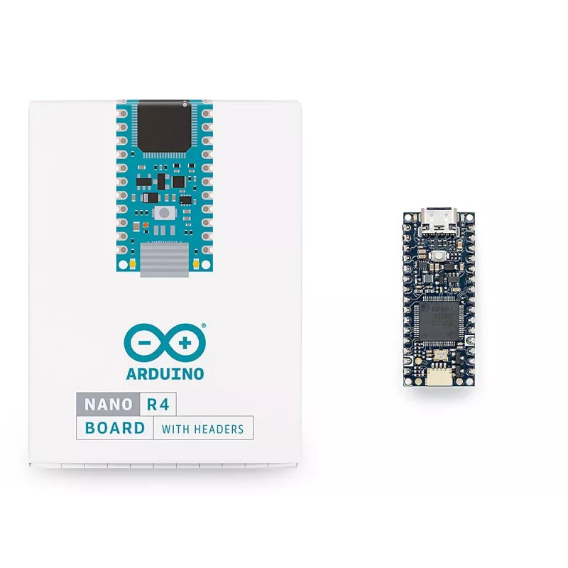 Arduino Nano R4 H - R4 RA4M1 com barra de pinos (ABX00143)