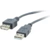 Cabo USB 2.0 Kramer Electronics C-USB/AAE-10, ficha macho USB-A para ficha macho USB-A, 3 m, branco 96-02121010