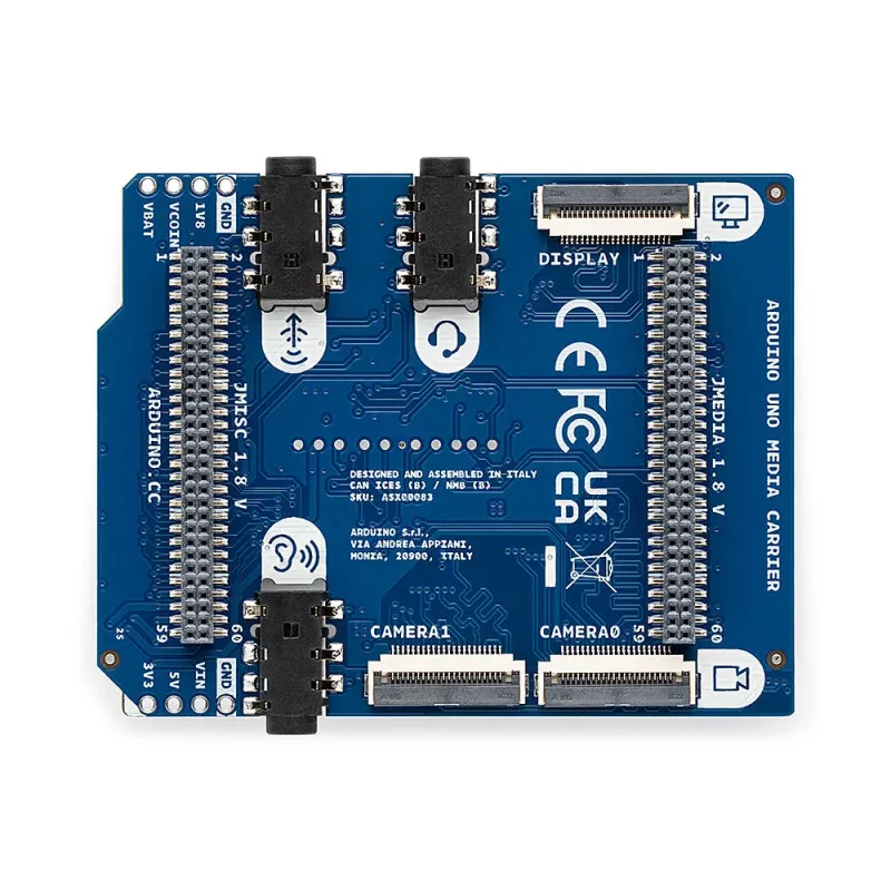Arduino UNO Media Carrier Placa de desenvolvimento ASX00083
