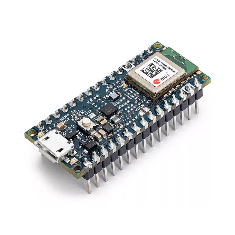 Arduino Nano 33 BLE Rev2 com headers - ABX00072