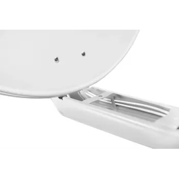 AXING SAA 85-01N Antena parabólica de alumínio 85 cm, Cinzento claro SAA08501N