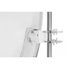 AXING SAA 85-01N Antena parabólica de alumínio 85 cm, Cinzento claro SAA08501N