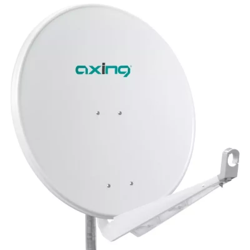 AXING SAA 85-01N Antena parabólica de alumínio 85 cm, Cinzento claro SAA08501N