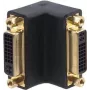 Kramer AD-DF/DF/RA Adaptador angular DVI-I fêmea para DVI-I fêmea 99-9595011