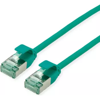 ROLINE RM Cabo de rede U/FTP Cat.6A/Class EA SLIM Verde 0,5m - FTP (21.45.3332)