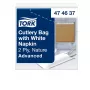 TORK 100 Capas para talheres Castanho 6,0 x 19,5 cm (474637)