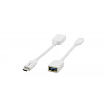 Kramer Electronics ADC-USB31/CAE Cabo USB 3.2 Gen 1, USB-C para USB-A, branco, 0,91 m 99-97210005