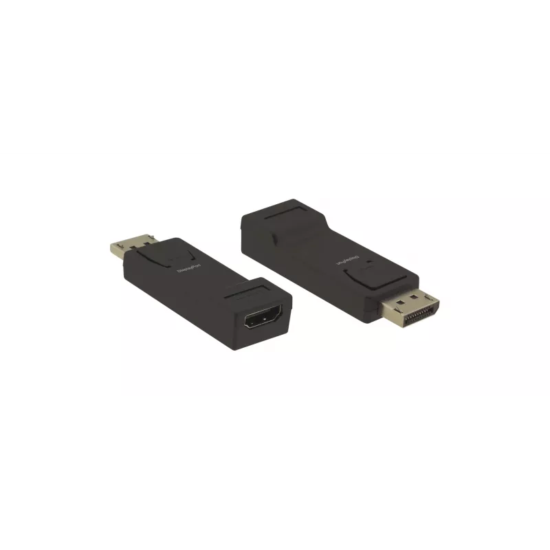 Kramer AD-DPM/HF/RING Adaptador de vídeo DisplayPort macho para HDMI fêmea 1080p 99-9191027
