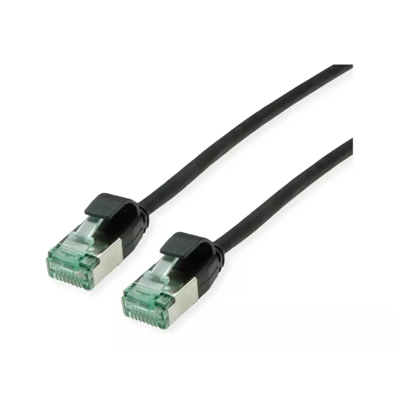 ROLINE RM U/FTP Cabo de rede Cat.6A/Class EA SLIM, preto, 5 m 21.45.3357