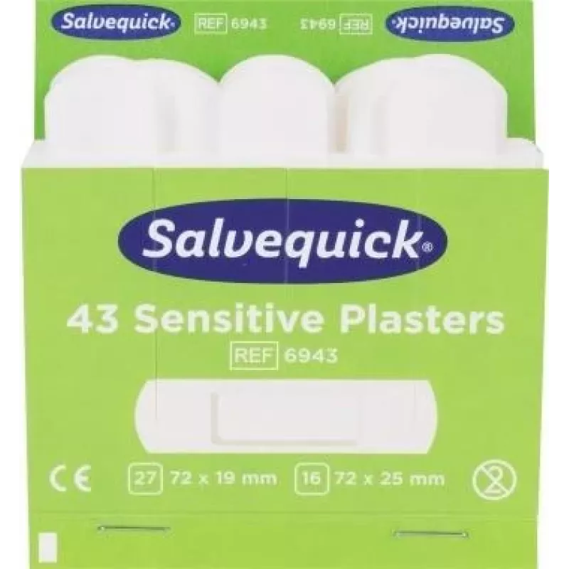 SÖHNGEN Salvequick Pensos de não tecido, 43 unid., cor da pele, hipoalergénicos, sem látex 1009943