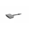 LMP USB-C Combo Hub - HDMI, 3x USB-A, USB-C PD 60W, 5Gbps, Space Grey alumínio para MacBook 12