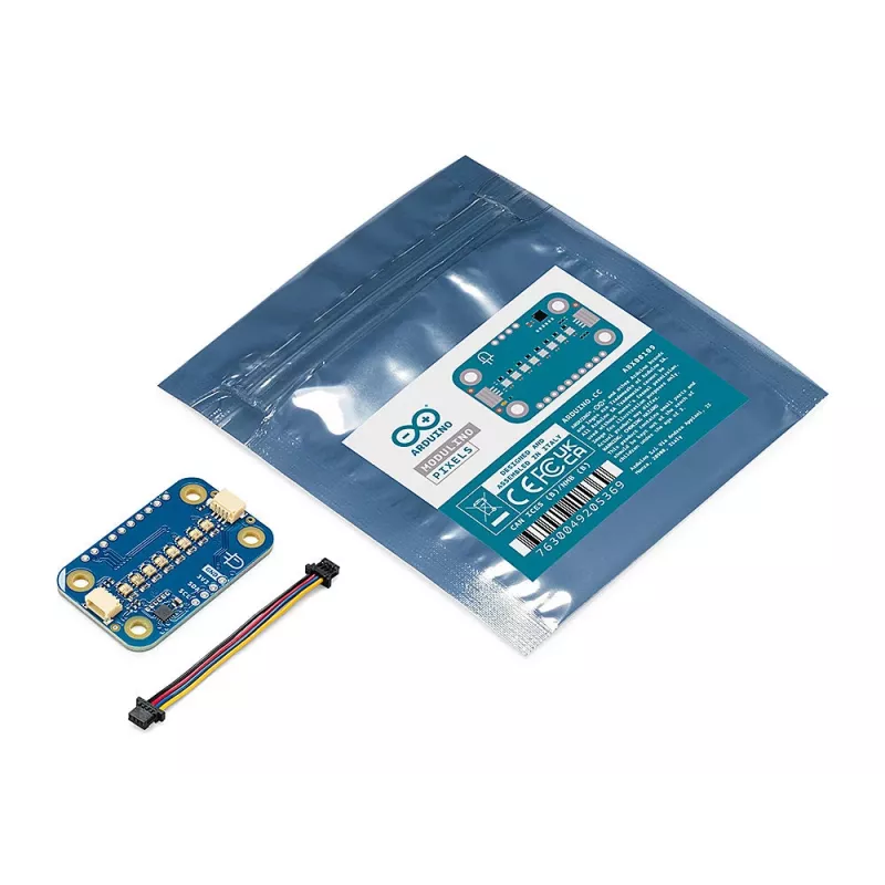 Arduino ABX00109 Modulino Pixels módulo controlador de LED RGB endereçável