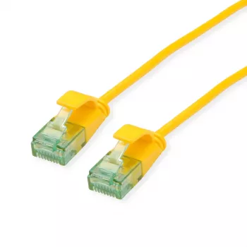 ROLINE RM Cabo de rede UTP Cat.6A/Class EA SLIM amarelo 3m - UTP 21.45.3426