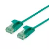 ROLINE RM Cabo de rede UTP Cat.6A/Class EA Slim verde 0,3m 21.45.3431