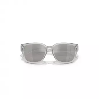 Arnette AN4325-28586G Óculos de sol unissexo retangulares, armação preta mate, lentes cinzento-escuro, 54-19-145 mm