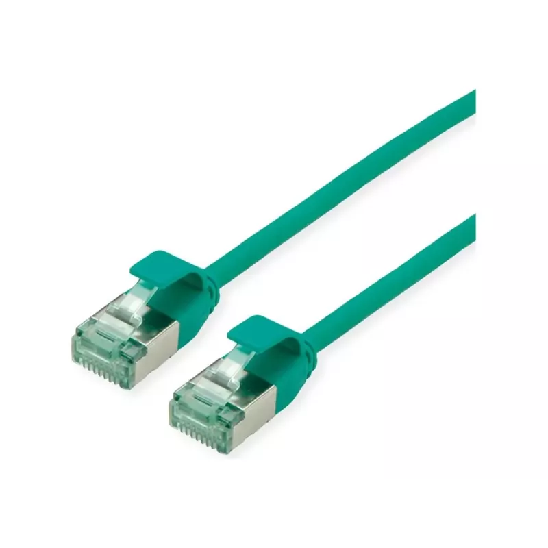 ROLINE RM Cabo de rede U/FTP Cat.6A/Class EA Slim verde 1,5m - FTP 21.45.3334