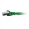 C2G Cabo de rede Ethernet Cat6a Slim U/UTP RJ-45 roxo 0,3m 28 AWG