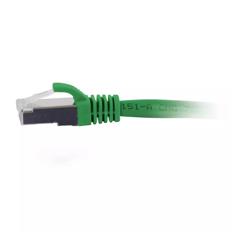 C2G Cabo de rede Ethernet Cat6a Slim U/UTP RJ-45 roxo 0,3m 28 AWG